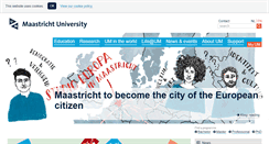 Desktop Screenshot of maastrichtuniversity.nl